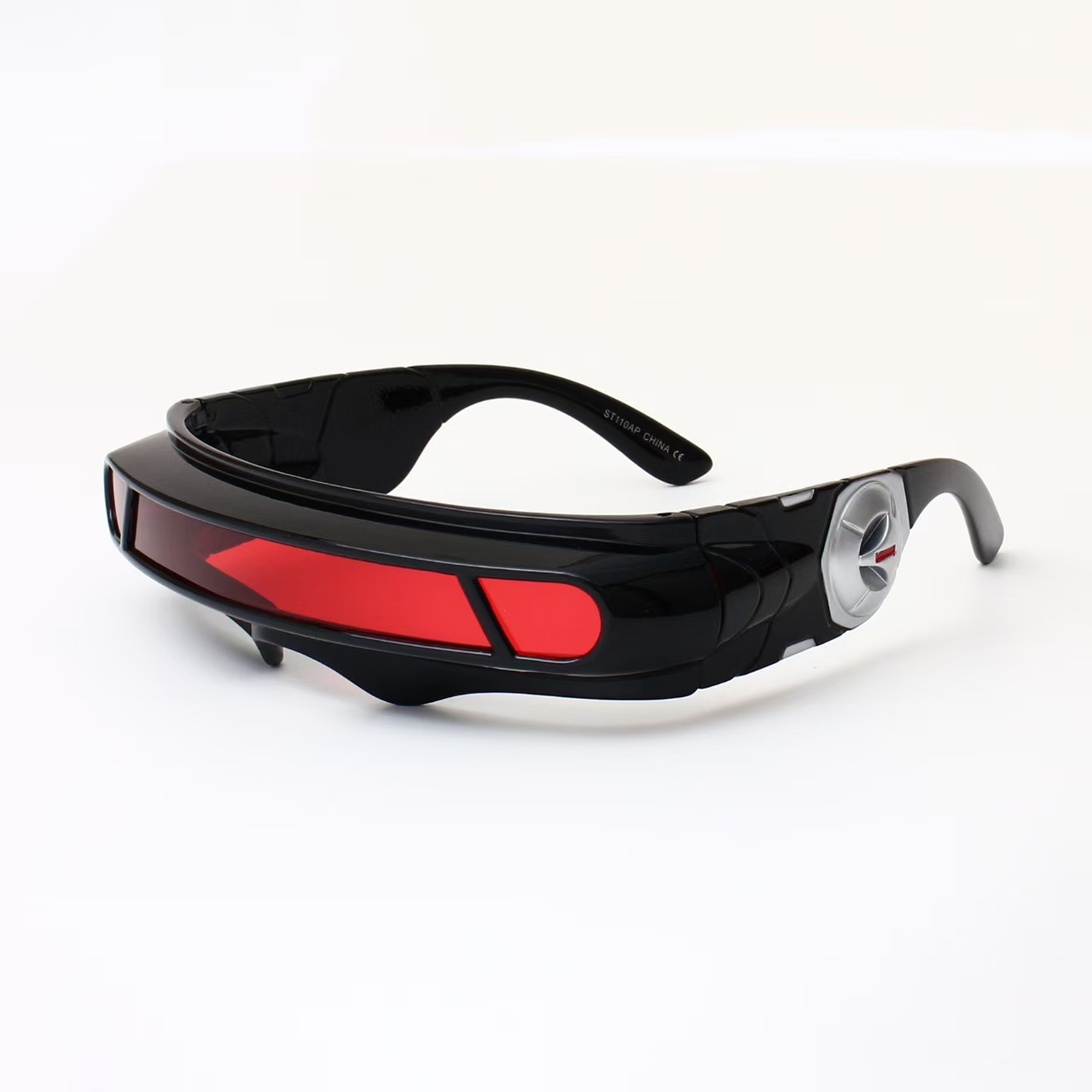 Space Glasses Retro Personalized Punk Anti UV Laser Eye Sunglasses Outdoor Sports Glasses