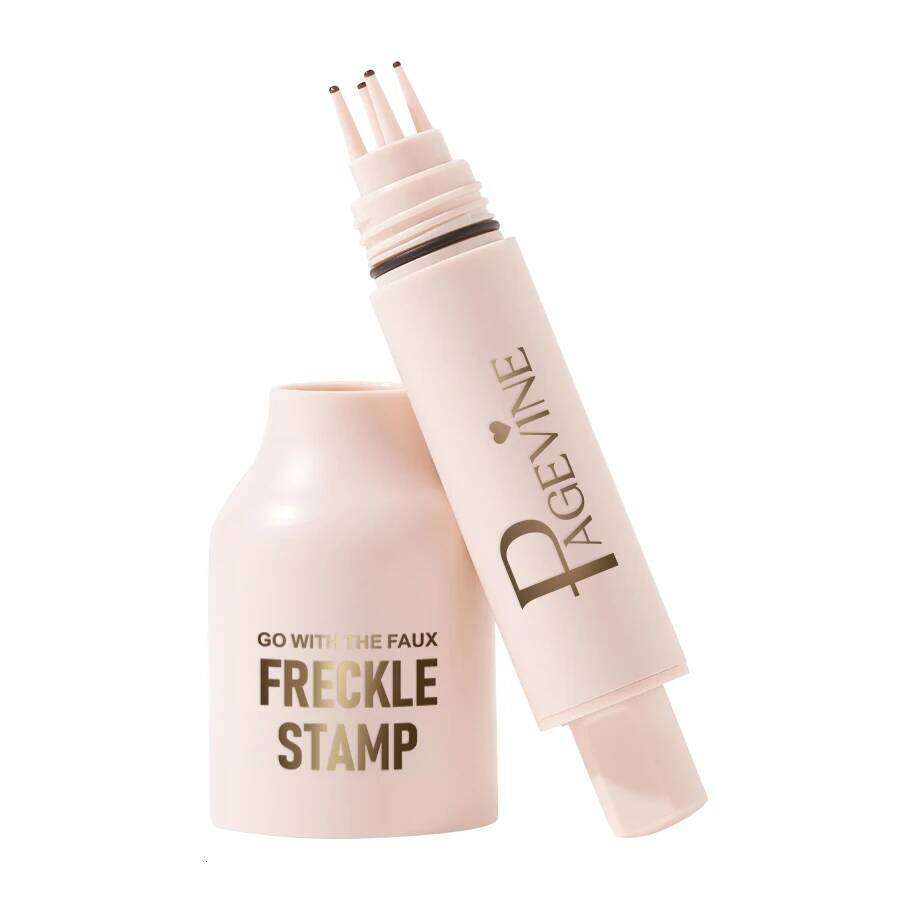 Five-point Stamp Pen Natural Silation Instant Freckle Liquid Fake Dot Spot Comb Seal Waterproof Quick Dry Makeup Tool X250701