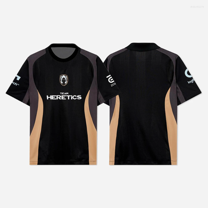 Men's T Shirts Team Heretics Esports Club 2025 LEC Valorant Pro Uniforms And Women's Sports T-shirts ddmymoon