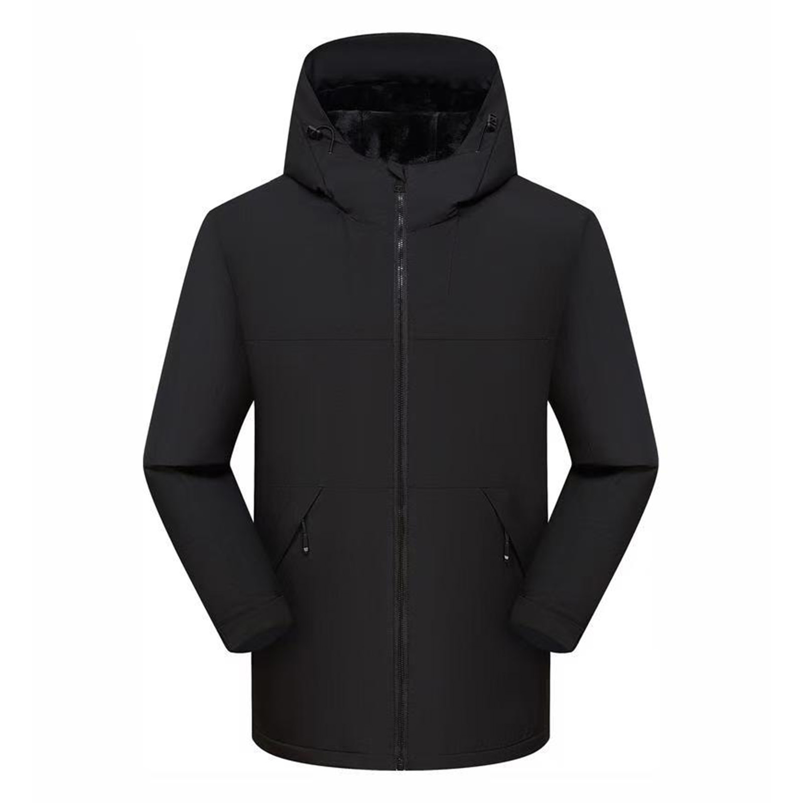 Spring-Autumn Windproof & Waterproof Mountaineering Hoodie for Couples - Spliced Casual Jacket