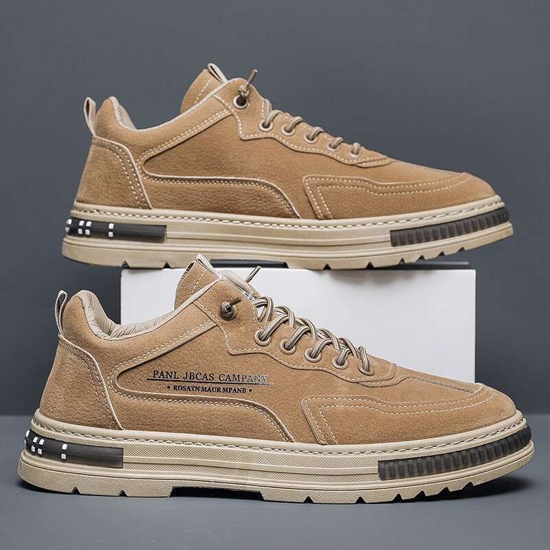 Autumn New Men's Height Increasing Casual Versatile Low-top Sneakers for Men Chef free shipping big size Labor Protection Work Shoes