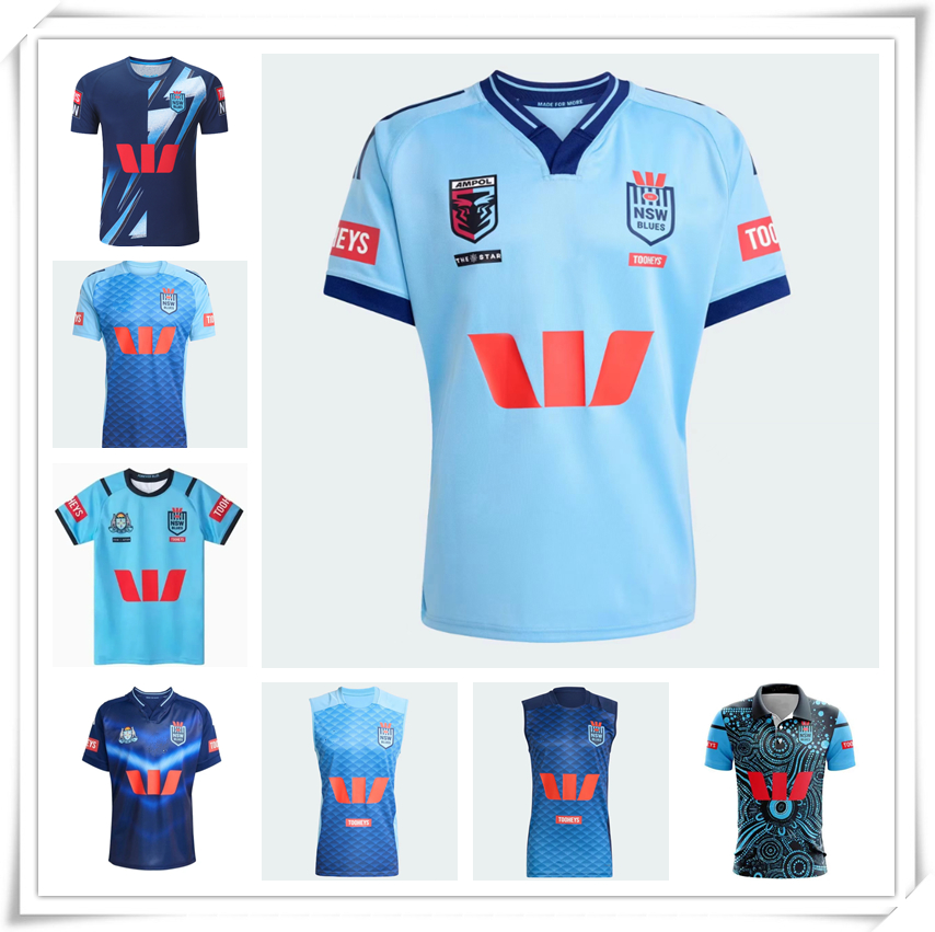 2526 Australia 2024 2025 nsw blues home jersey holden Rugby Jerseys New South Holton shirt shirts