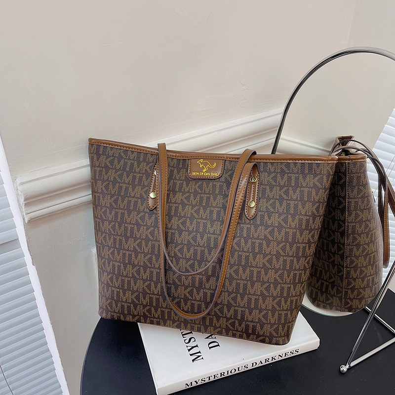 Designer Bag Luxury Bag Designer Free Shipping Tote Checkerboard New Large Capacity Shoulder Bag Shoulder Printed Commuter Grid Like