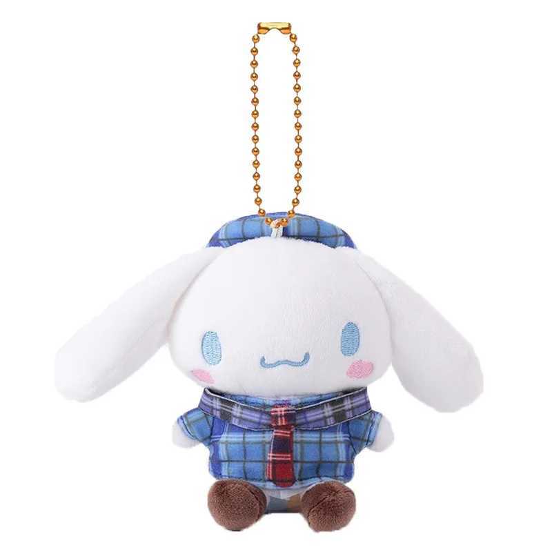 Sanrio 12CM Sanrioed Kawaii Hello Kitty Kuromi Plush Doll Toys Pendant Cute Plush Keychain Bag Pendant Christmas Gifts w250701