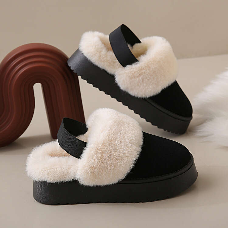 Autumn Winter New Thick-Soled Free shipping Height-Increasing Snow Boots for Women Shorty Le Matte Veet Waterproof Non-Slip Warm Cotton Shoes