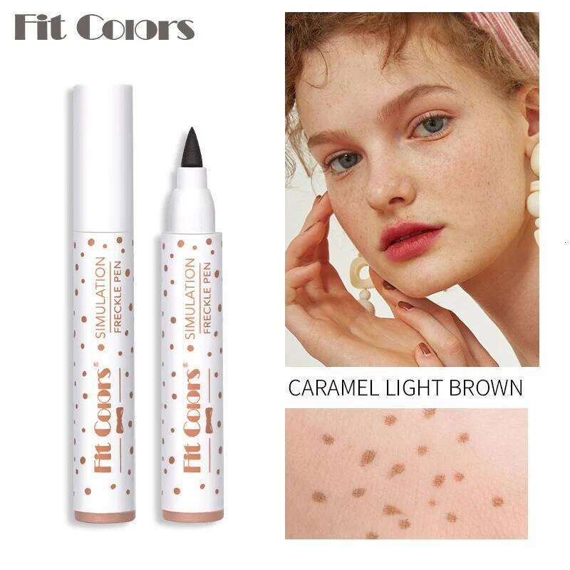 Freckles Natural Silation Fake Makeup Tool Lasting Waterproof Face Dot Spot Pen Eyeliner Durable Cosmetics X250701