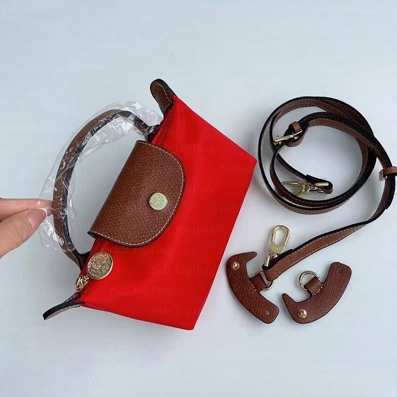 Designer Bags Nylon Tote Handbag Mini Crossbody Travel Shoulder Bag Waterproof Beach Purse with Long Strap