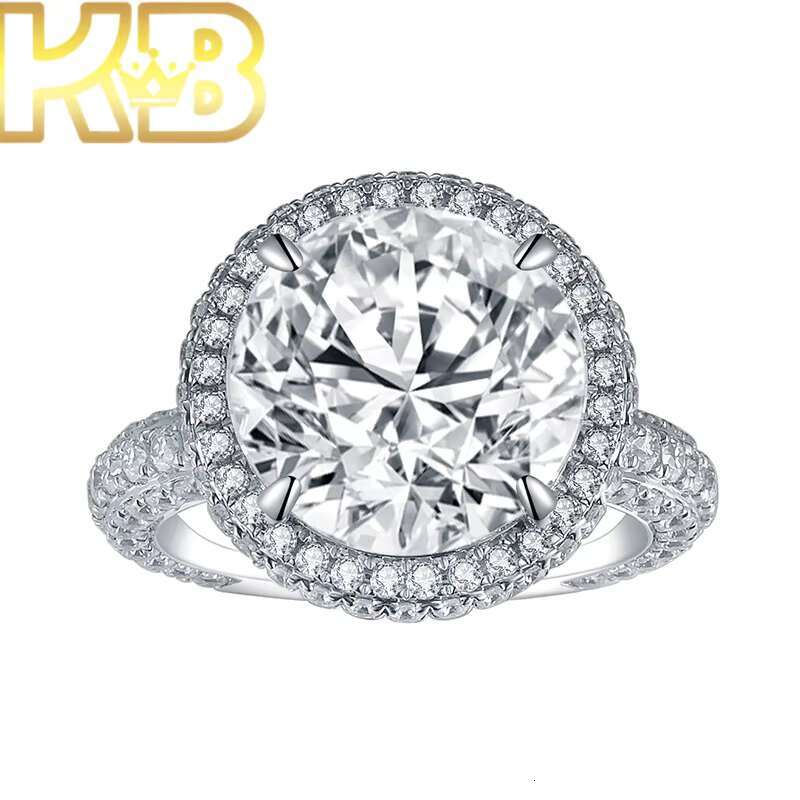 Lab Created Diamond Eternity Band Silver 925 Round Cut Alternative Affordable Wholesale Jewelry for Wedding Anniversary