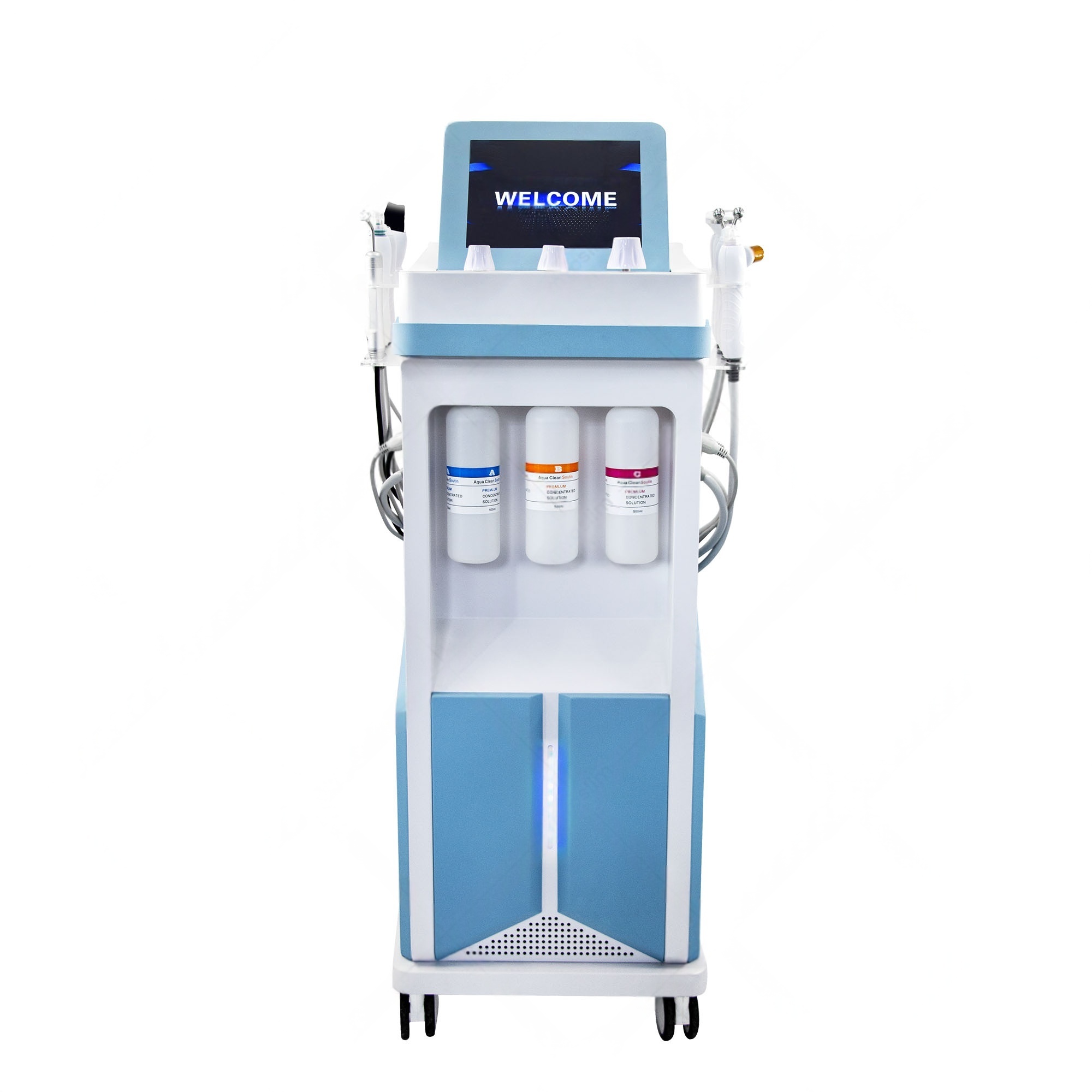 New Water Oxygen Small Bubble Machine Jet Auqa Peeling Blackhead Remove Face Lift Skin Care Device Deep Cleansing ForSpa