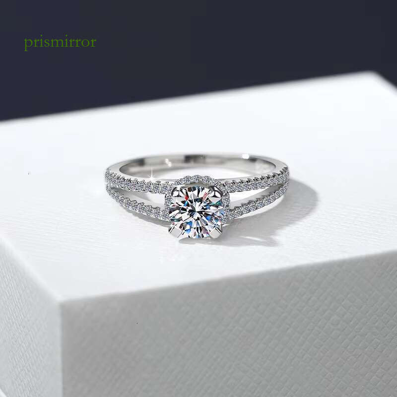 Exquisite Husky jewelry, fashionable 0.8ct with sandstone ring, silver gift, wedding engagement