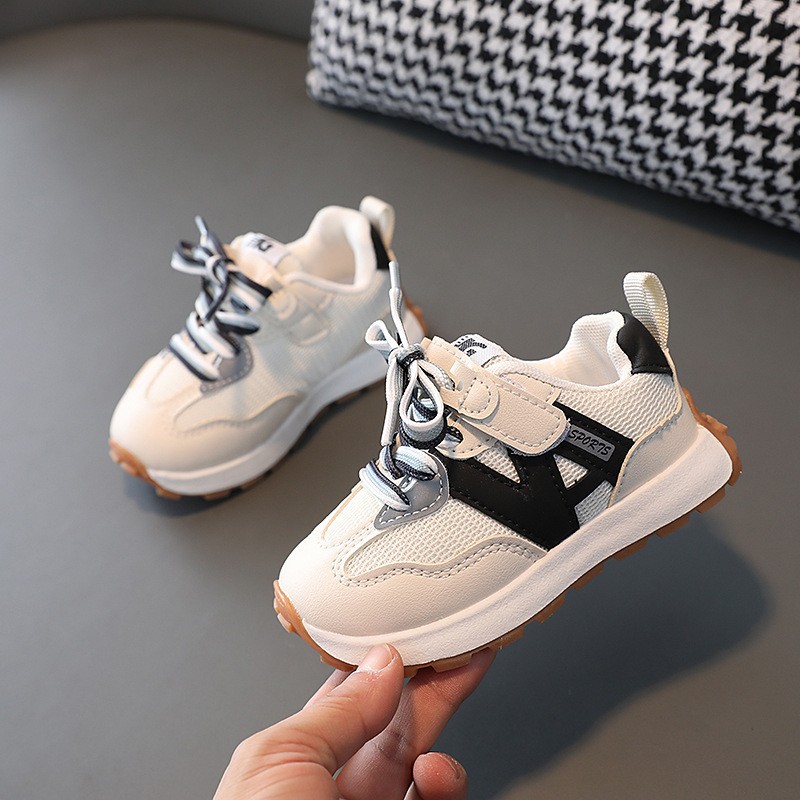 2025 Spring and Autumn Men's Boys' Dad Shoes Big Boys' and Primary School Students' Running Shoes Breathable Korean-style Children