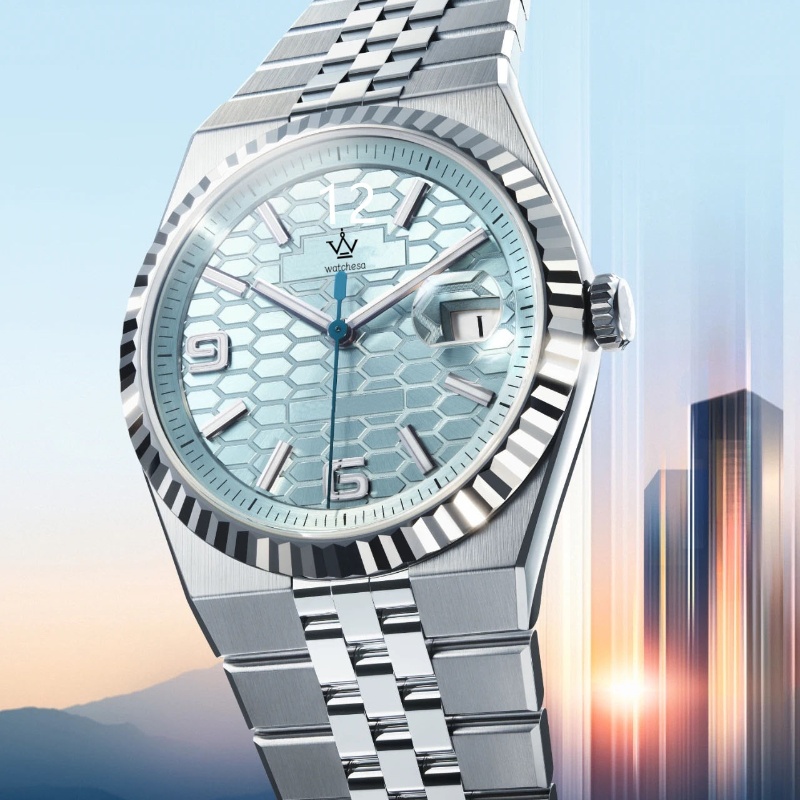 Men's Watch Fully Automatic Mechanical Watch Steel Strip Business Fashion New Landlord