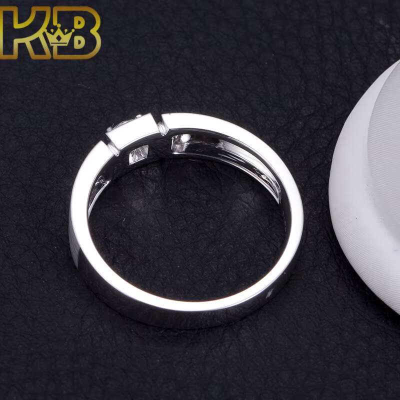 2025 New Design Custom IGI Certified Diamond Lab Grown Ring 0.3ct VVS Lab Grown Diamond 925 Silver Ring Design for Women