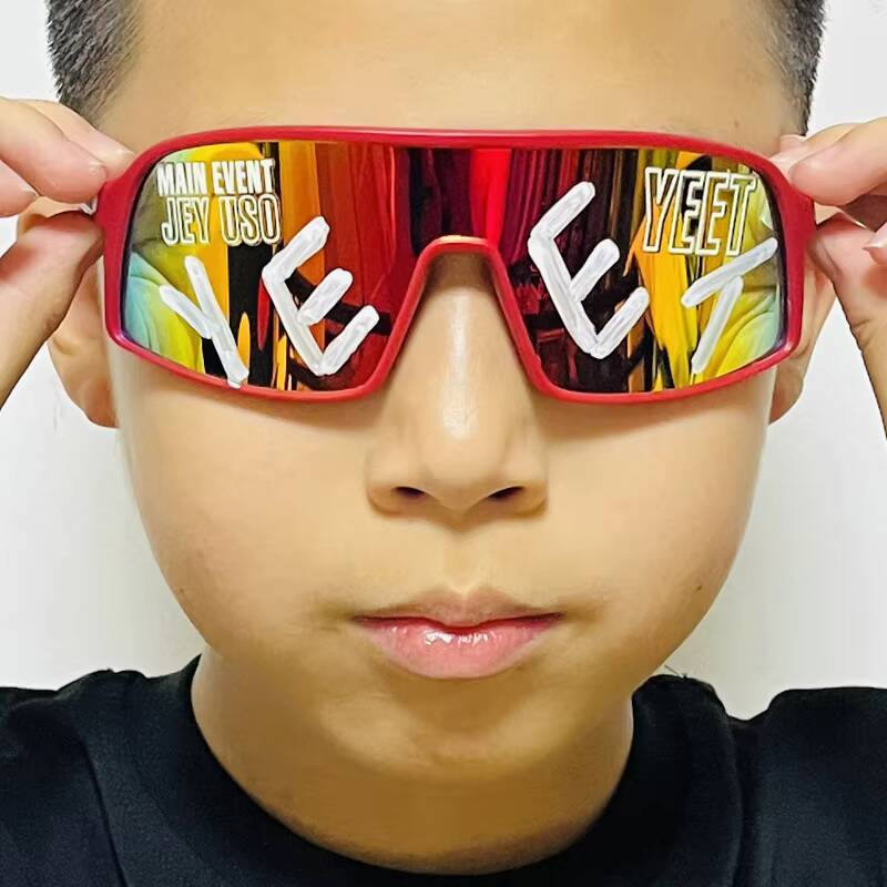 Jey Uso Yeet Sports Shades Key uso sunglasses Bloodline USOS RARE colors ddmyshoesvip