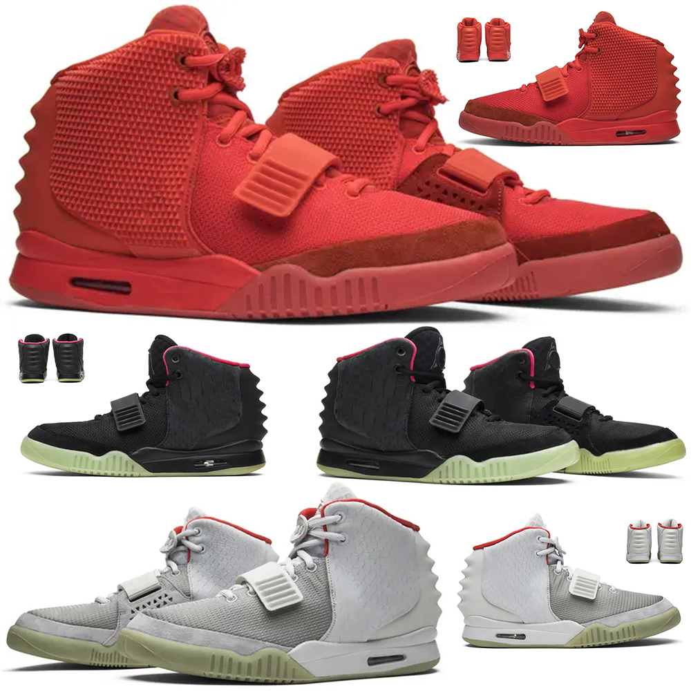 2025 Classic Designer new Top 2 II NRG red october Men Casual Shoes Runner West Men Black Grey Glow In The Dark Octobers Sports Trainers Sneakers 40-46