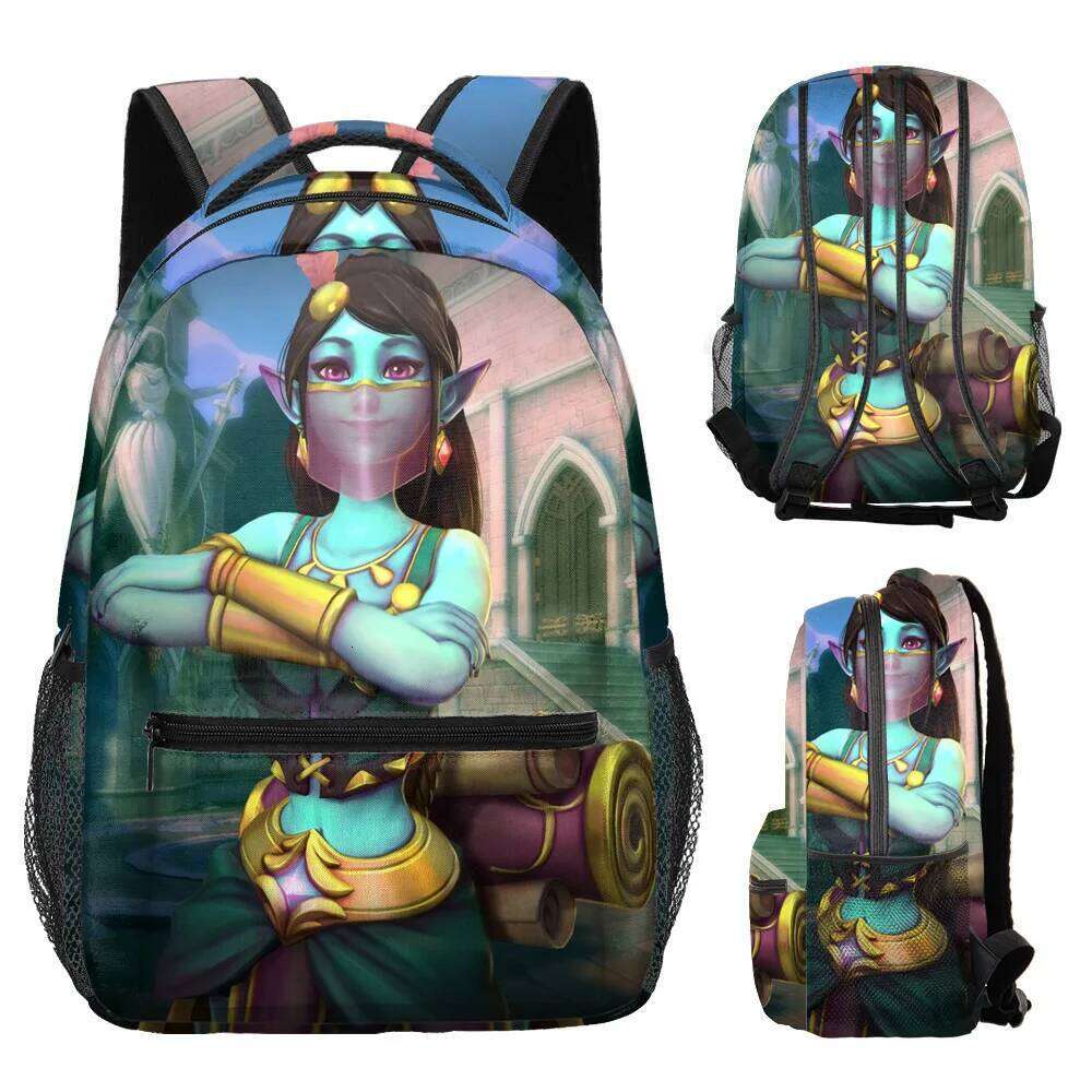 Fashion Novelty Cool Paladins student Bookbag Notebook 3D Printed Oxford Waterproof Boys/Girls Travel Backpacks