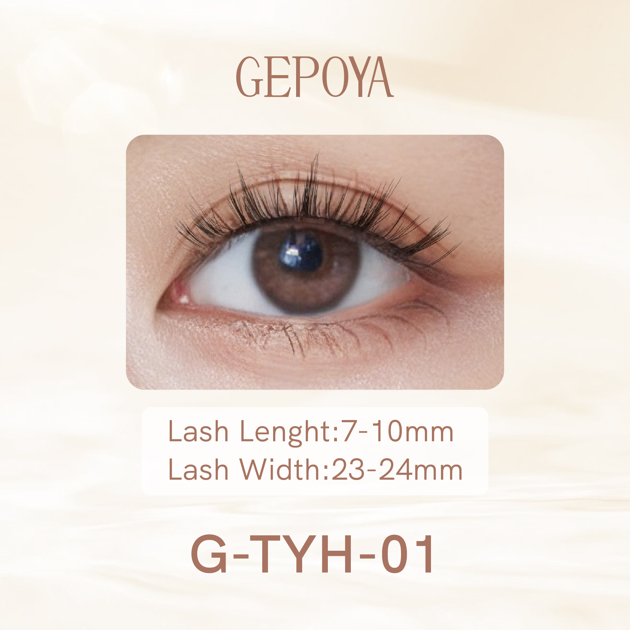 Soft Magnetic Lashes Set for Seamless Look - One Piece Design