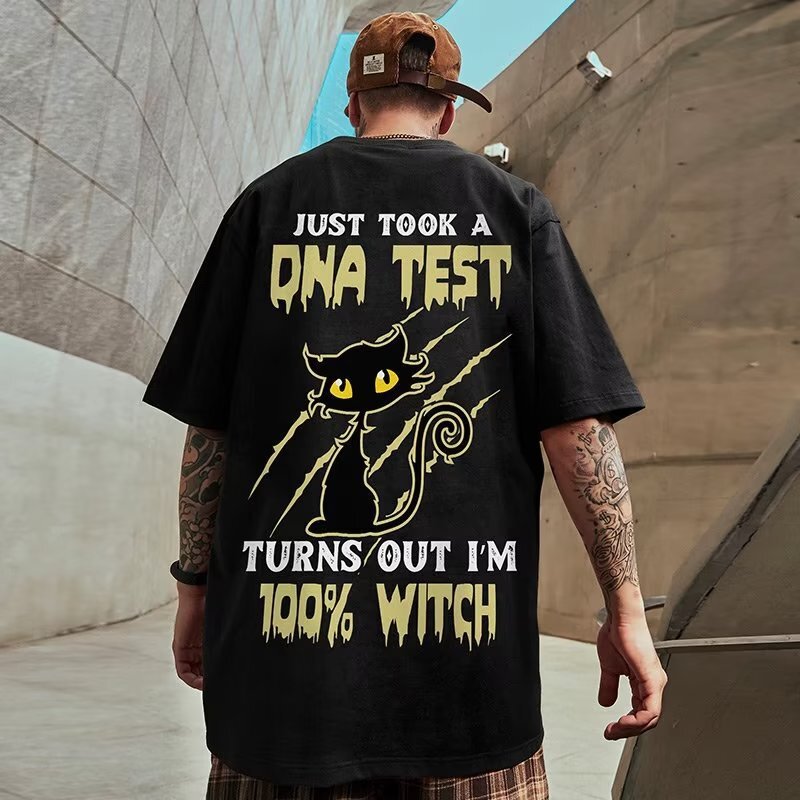 American Style Loose Fit T-shirt For Plus Size Men Short Sleeve 150kg Designer T Shirt Five-quarter Sleeve Pure Cotton Large Size Men's Summer Cl