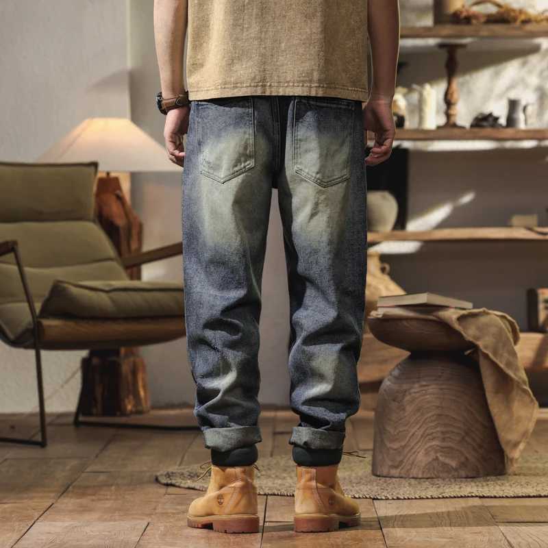 BYCL90 High Street new hole cut patch embroidery fashion tide loose cone hanging wear patch jeans man W250701 W250701