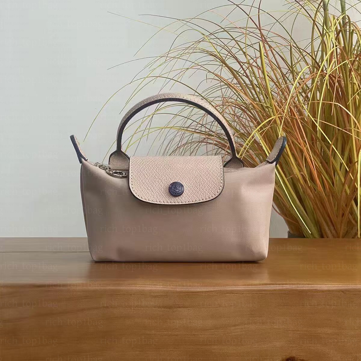 Designer Bags Nylon Tote Handbag Mini Crossbody Travel Shoulder Bag Waterproof Beach Purse with Long Strap