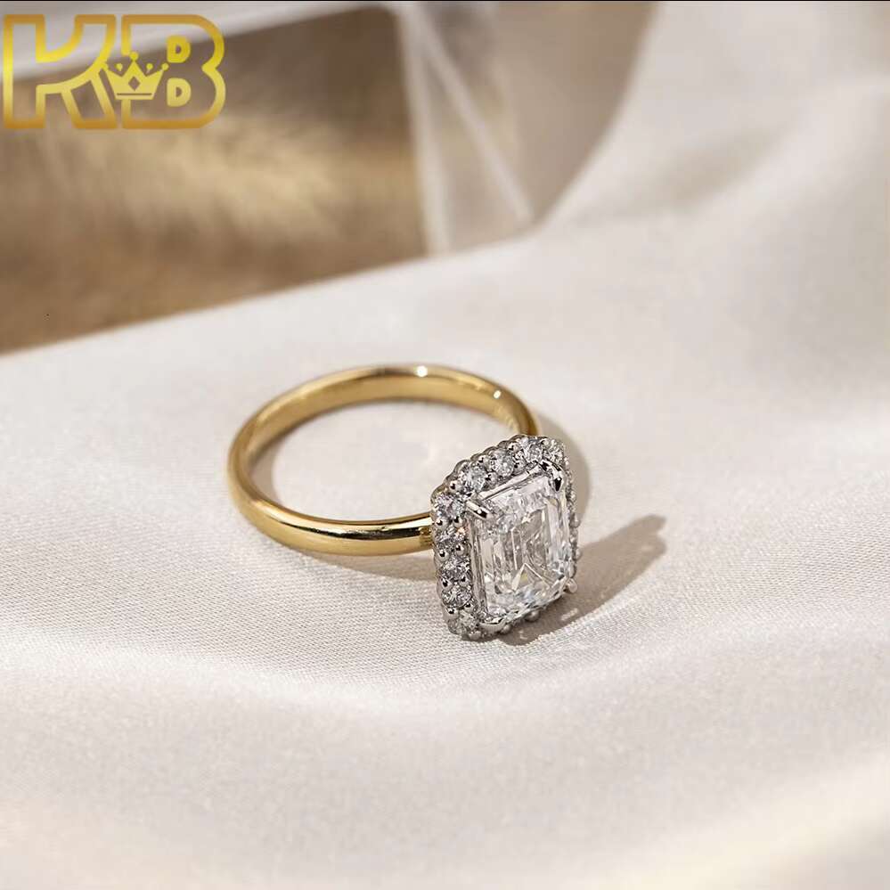 IGI Certified HPHT CVD Lab Grown Round Cut Diamond 2 Carats Jewelry Engagement Wedding Ring for Women