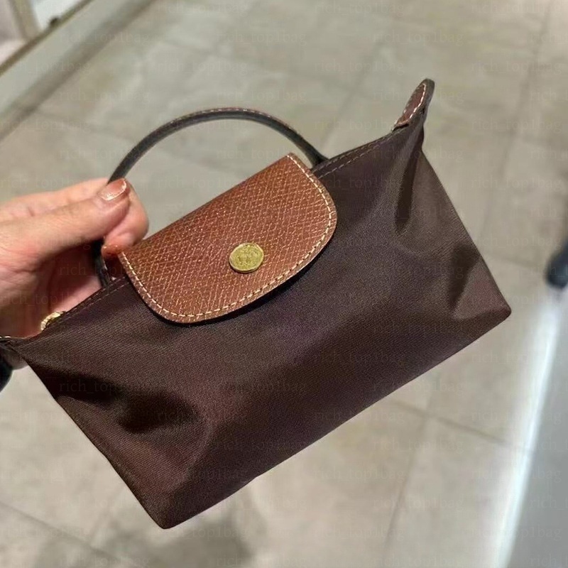Designer Bags Nylon Tote Handbag Mini Crossbody Travel Shoulder Bag Waterproof Beach Purse with Long Strap