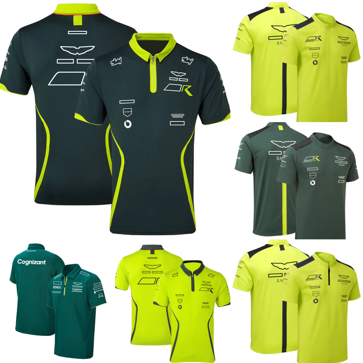 F1 Racing Driver Formula 1 Team Polo Shirt T-shirts Summer Men's Quick-Dry Jersey Race Sport Fans Casual Car T-shirt free shipping