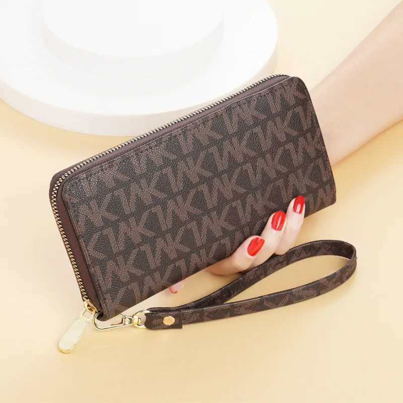 Women Long Wallets Single zipper Clutches Purse Big Letter Fashion Wristlet Wallet Phone Portfel Damski Card Holder Lady Wallets l250701