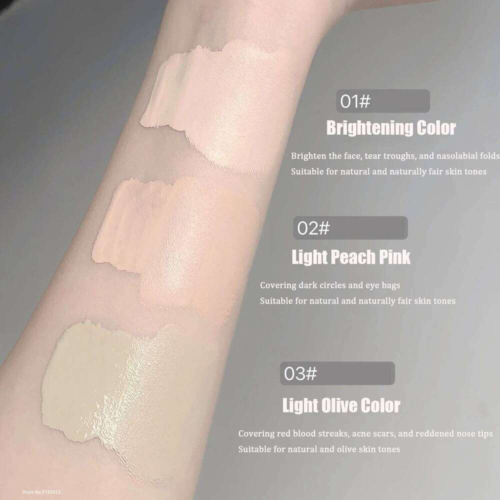 Moisturizing Liquid Contouring Concealer Cream Makeup Waterproof Lasting Cover Acne Dark Circles Foundation Face Korean Cosmetic X250