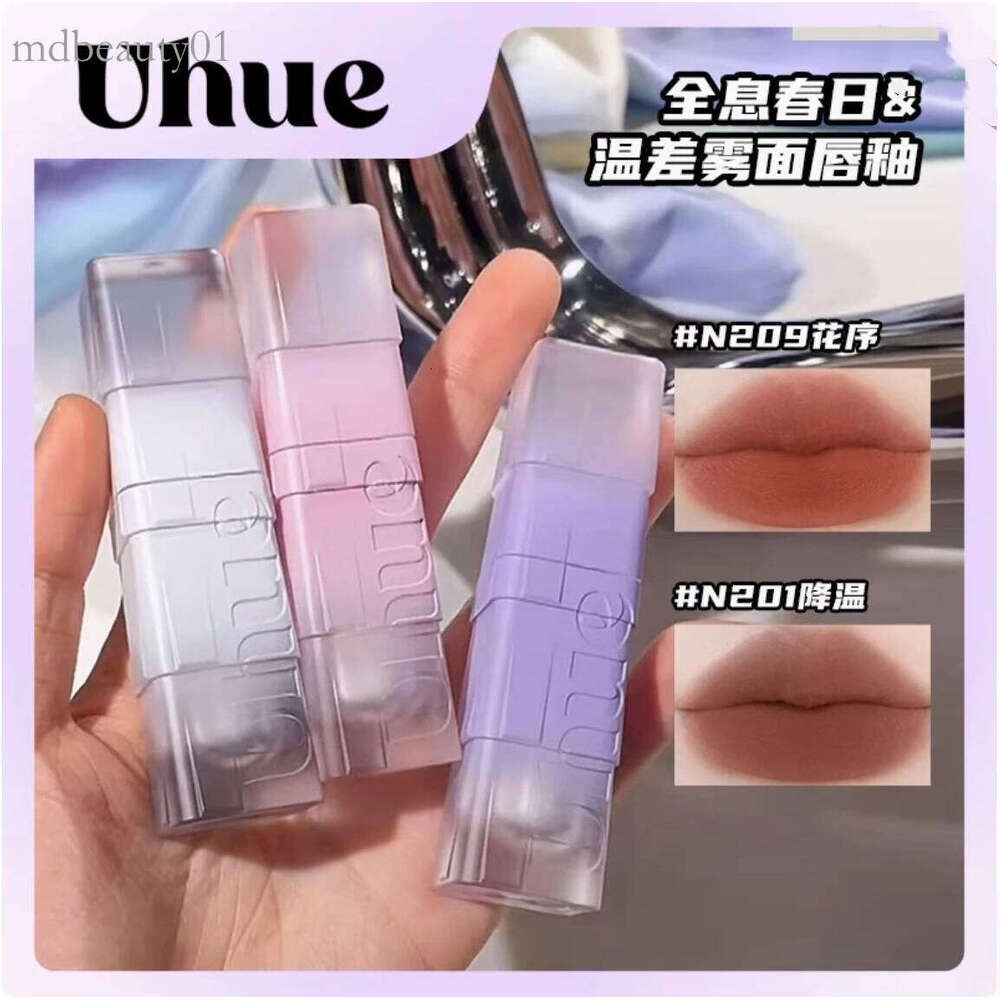 Uhue Gloss Whitening Matte d Lipstick Female Lip Mist Moisturizing 3ml Original Makeup Cosmetics X250701