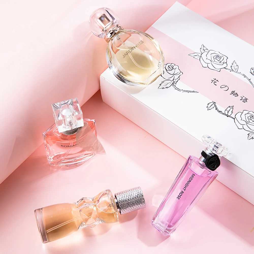Gift Box Four Piece Set Perfume Women Lasting Fragrance Body Spray Floral Scent Pheromone Eau De Parfum Cologne 105ml ToiletteXJ250630