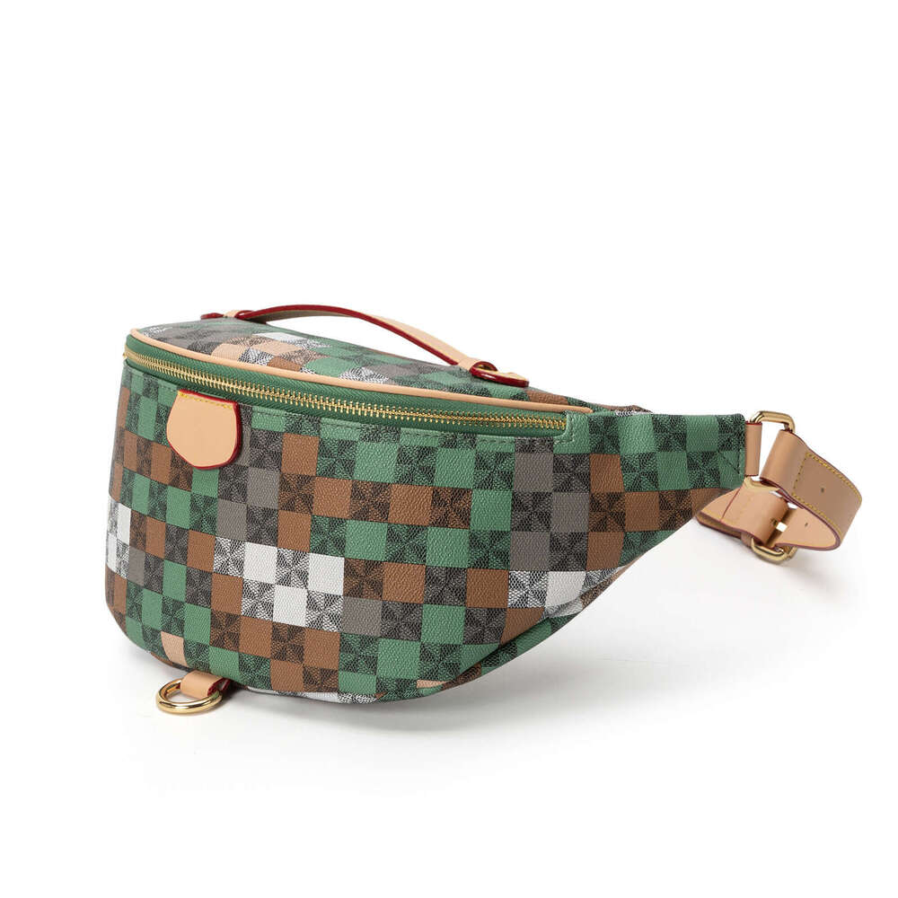 Lacel Urwebin Fashion Large Capacity Printed Chest Women's Front Outdoor Cycling Crossbody Small Waist Bag