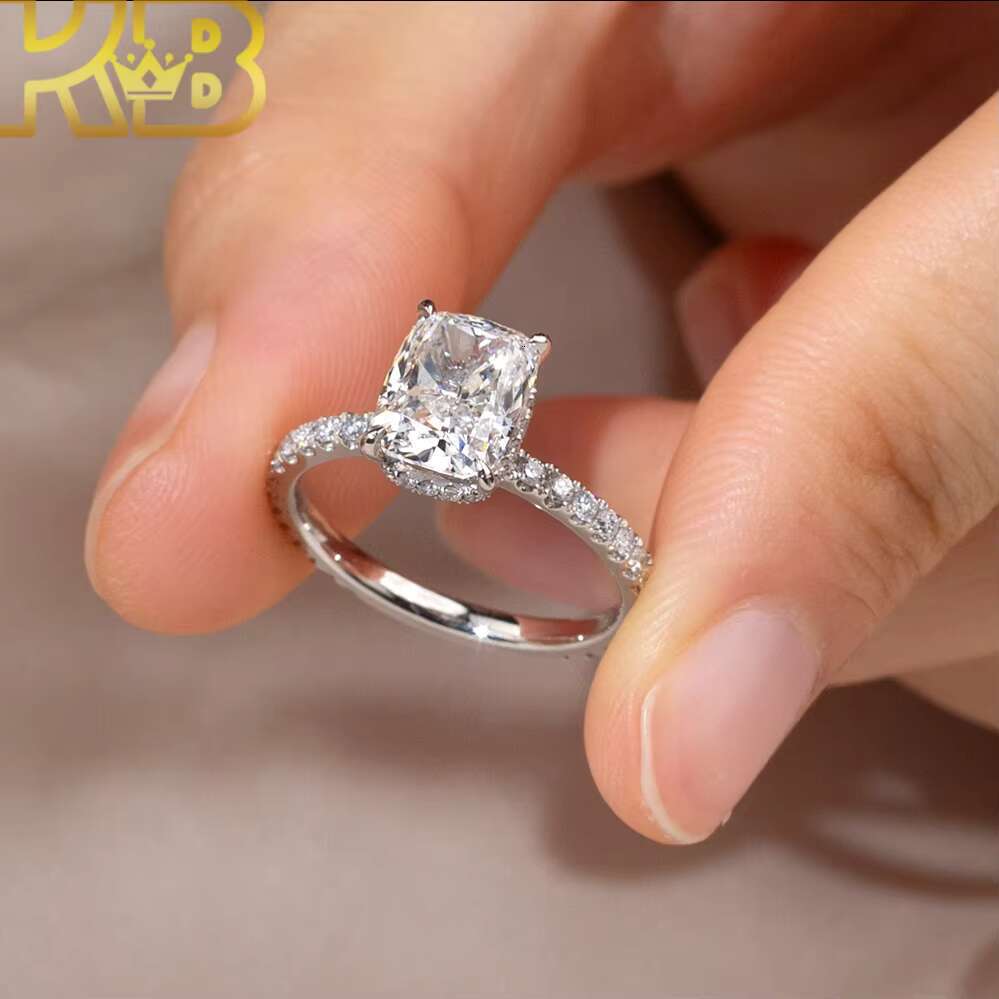 CVD HPHT Lab Grown Diamond Eternity Ring IGI Certified 925 Silver Wedding Band Sustainable Lab Diamond Jewelry for Her