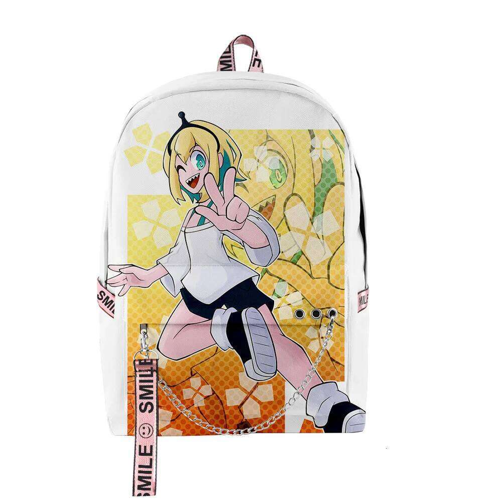 Fashion Novelty Pikamee Anime 3D Print Student School Bags Unisex Oxford Waterproof Notebook multifunction Travel Backpacks