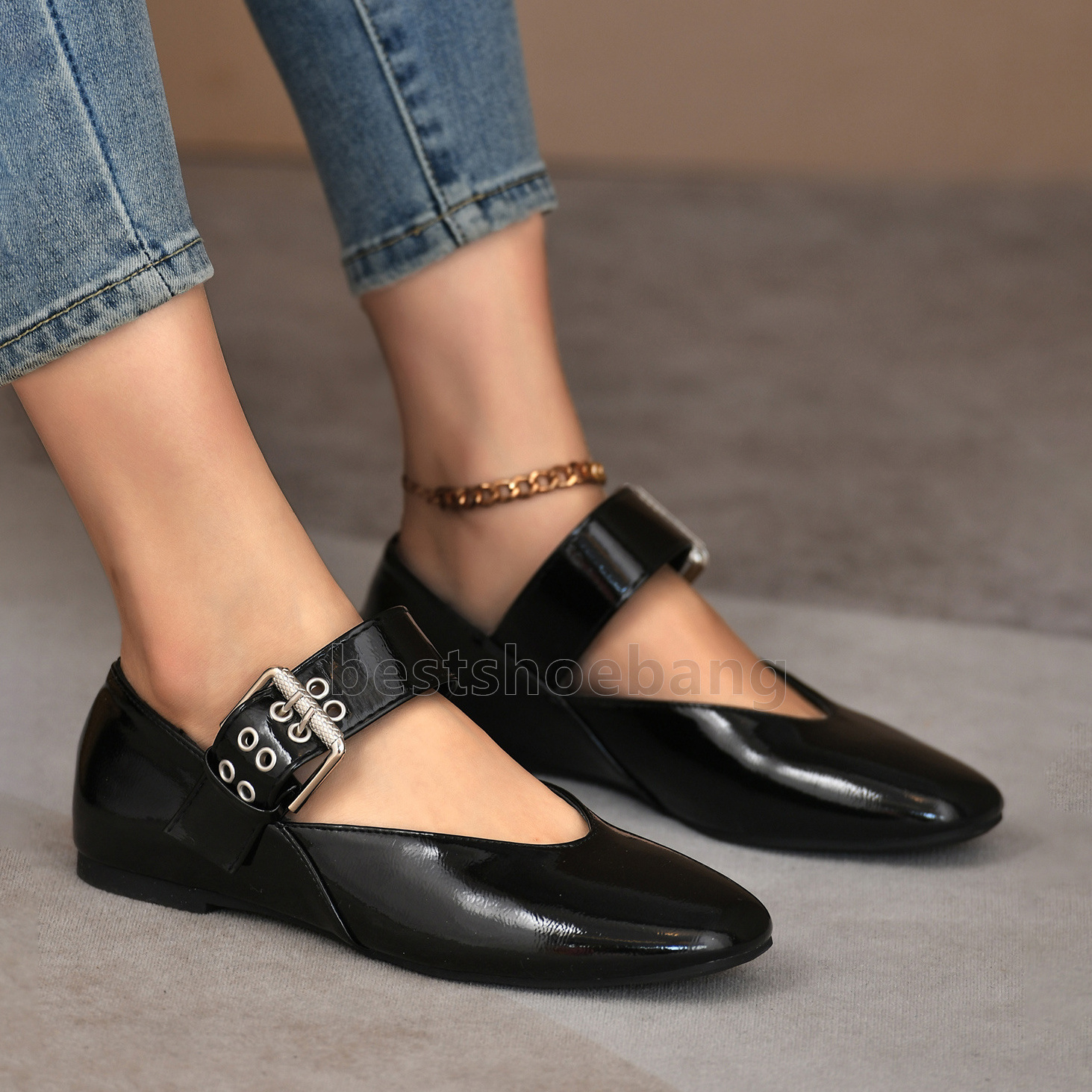 designer shoes casual loafers ballet flats heels mary jane shoes summer fashion round toe light soft leather comfortable durable ladies flats dress sh