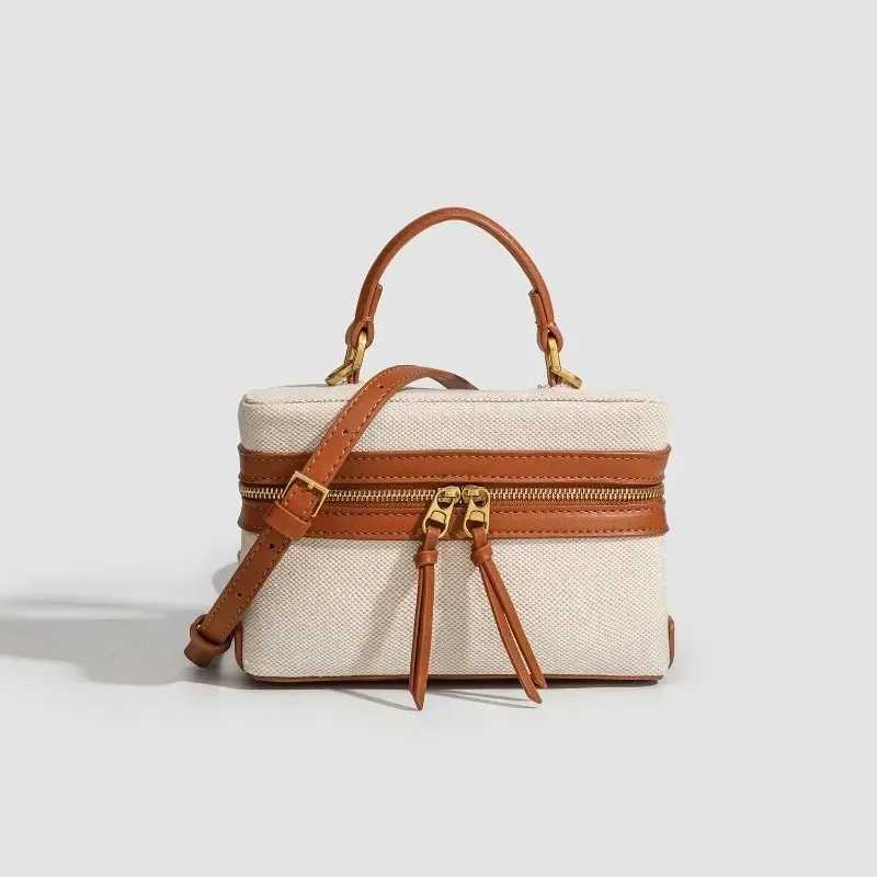 2025 Designer Wen Shoulder Bag Spring Summer Fi Thick Canvas Crossbody Bags Casual Small Purse Lightweight Multi-Pocket M Y250630