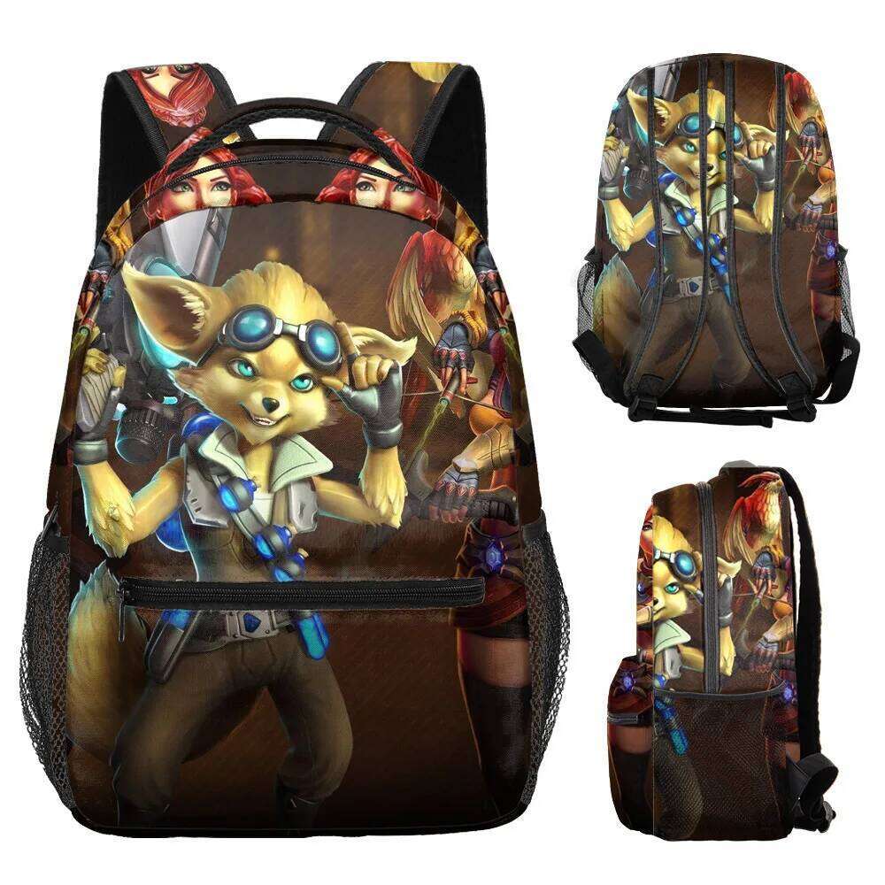 Fashion Novelty Cool Paladins student Bookbag Notebook 3D Printed Oxford Waterproof Boys/Girls Travel Backpacks