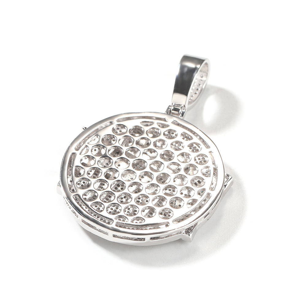 Luxury Jewelry High Quality New Money and Family Letter Pendant Fashion Hip Hop Iced Out Men Necklace Pass the diamond tester