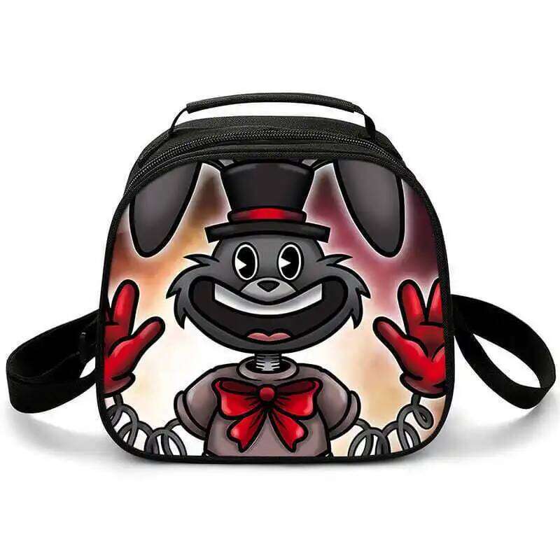 Fashion Crossbody Finding Frankie Semicircle Lunchbox Thermal insulation Food Lunch Bag 3D Printed Insulated Handbags Ice Bags