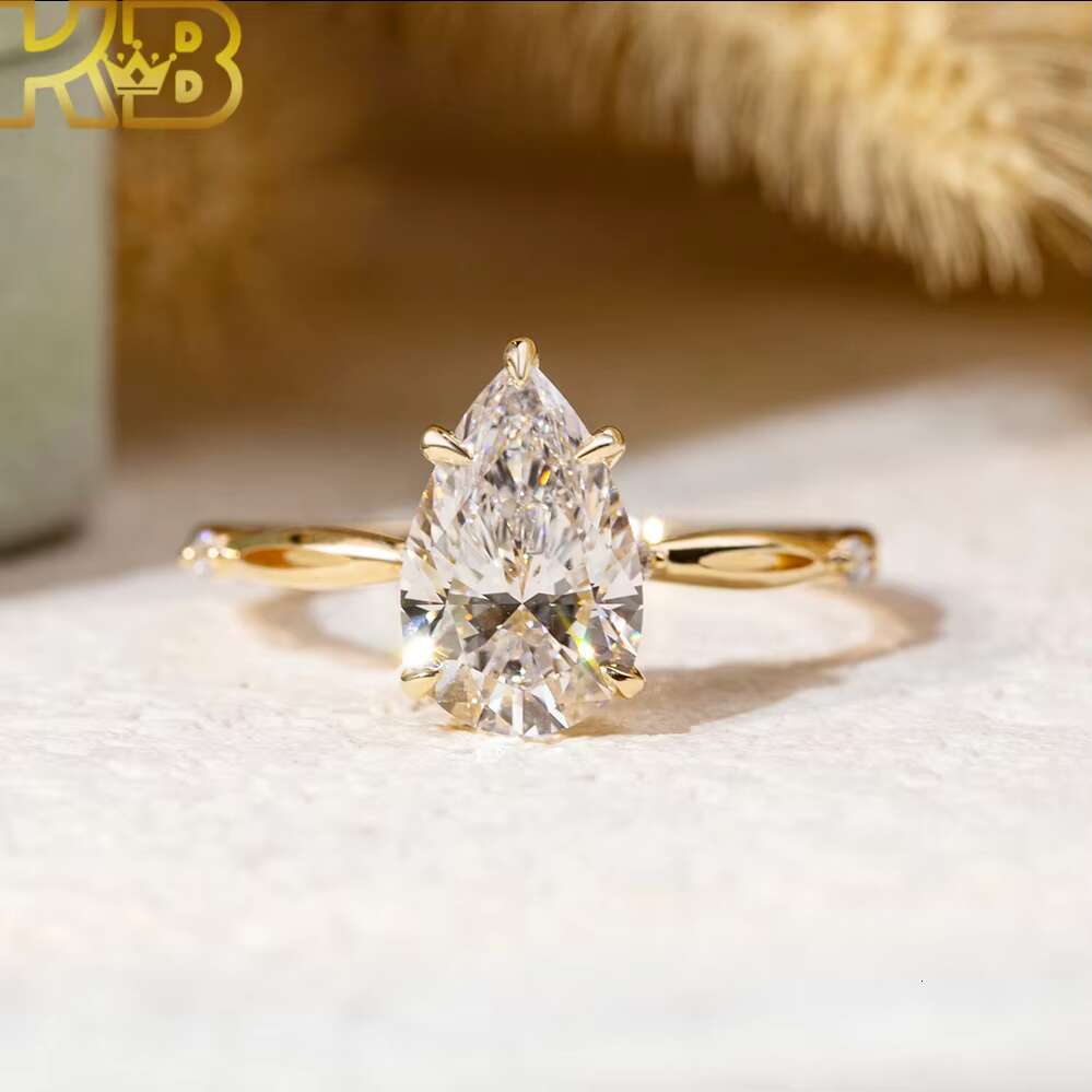 Custom Hip Hop Style Lab Grown Diamond Ring HPHT CVD Diamonds VS Clarity IGI Certified Jewelry Wholesale Wedding Anniversary