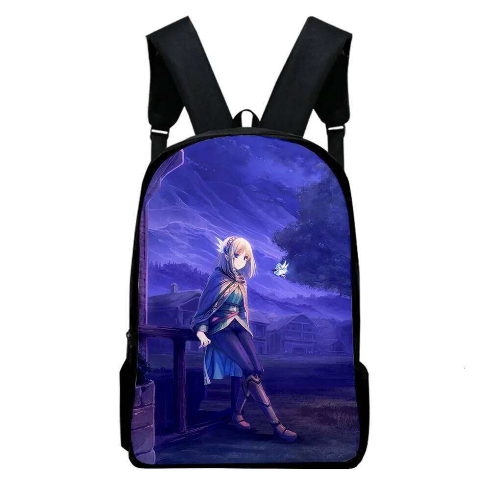 Fashion Cool In the Land of Leadale Notebook pupil School Bags 3D Print Oxford Waterproof Boys/Girls Laptop Backpacks