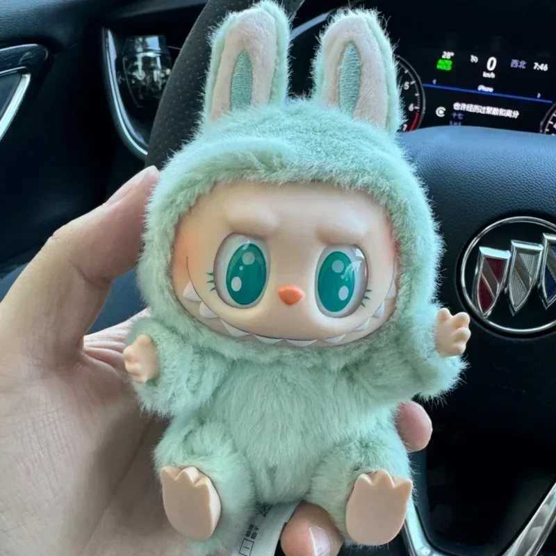 Anime Figure Labbubu Vinyl Pendant Doll Model Toy Cute Monster Keychain Toys Birthday Gifts V250701