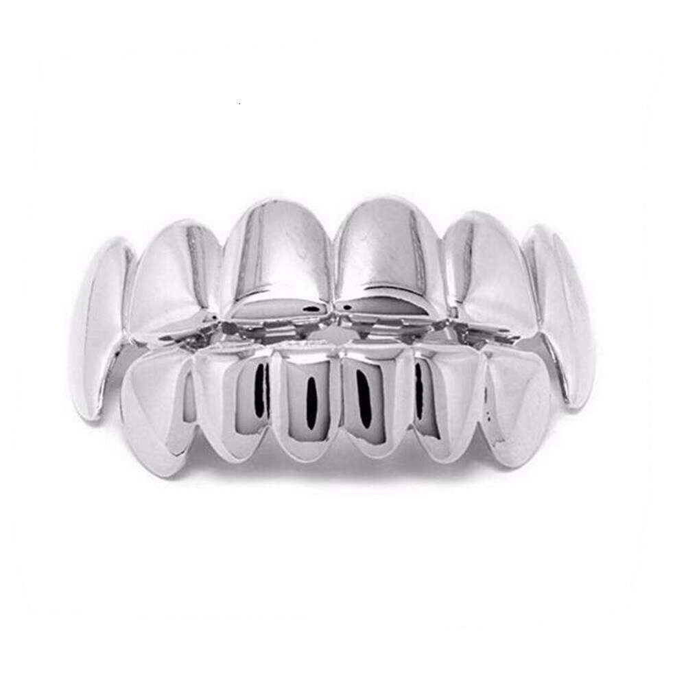 HIPHOP Hip Hop Grillz Real Gold Plated Teeth Jewelry