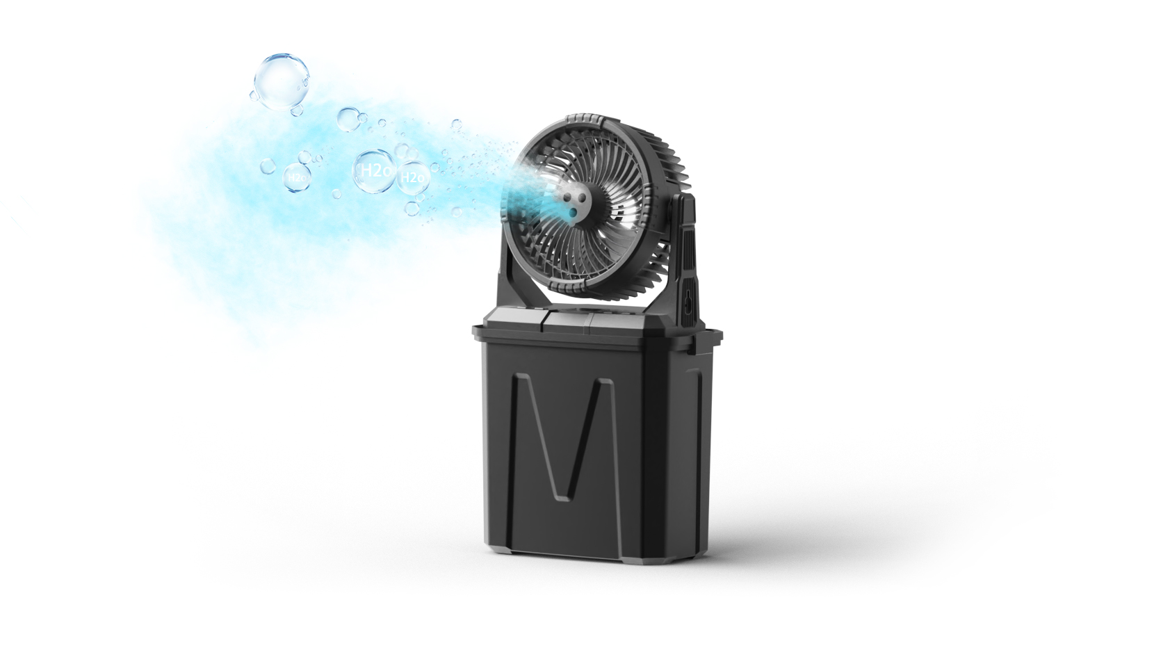 Portable Spray Humidifier with Power Bank Function - Instant Cooling & Air Adjustment