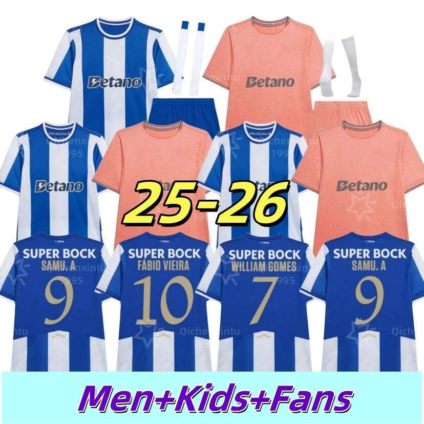 25 26 FC Portos GALENO PEPE soccer jerseys Dragon 2025 2026 CAMPEOES SERGIO OLIVEIRA MEHDI LUIS home away 3rd DIAZ MATHEUS football shirt Kids kit Samu
