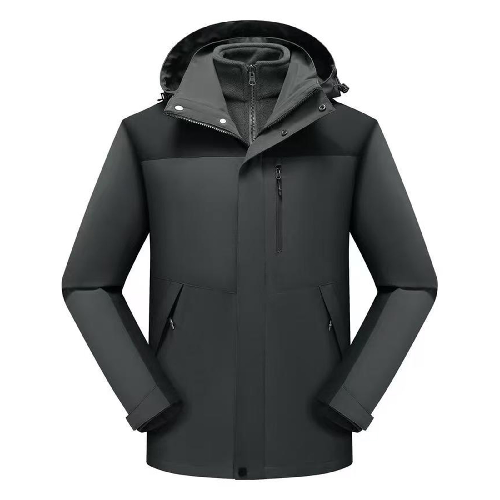 Winter Ready Mens Outerwear: Warm Cozy JACKET Featuring Unique Designs
