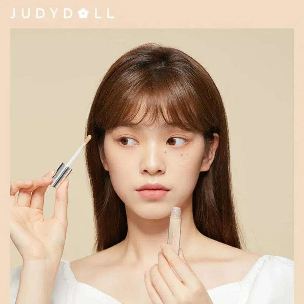 Judydoll Liquid Concealer High Coverage Waterproof Sweatproof Long-Lasting Natural Foundation Cream Cosmetic Makeup X250701
