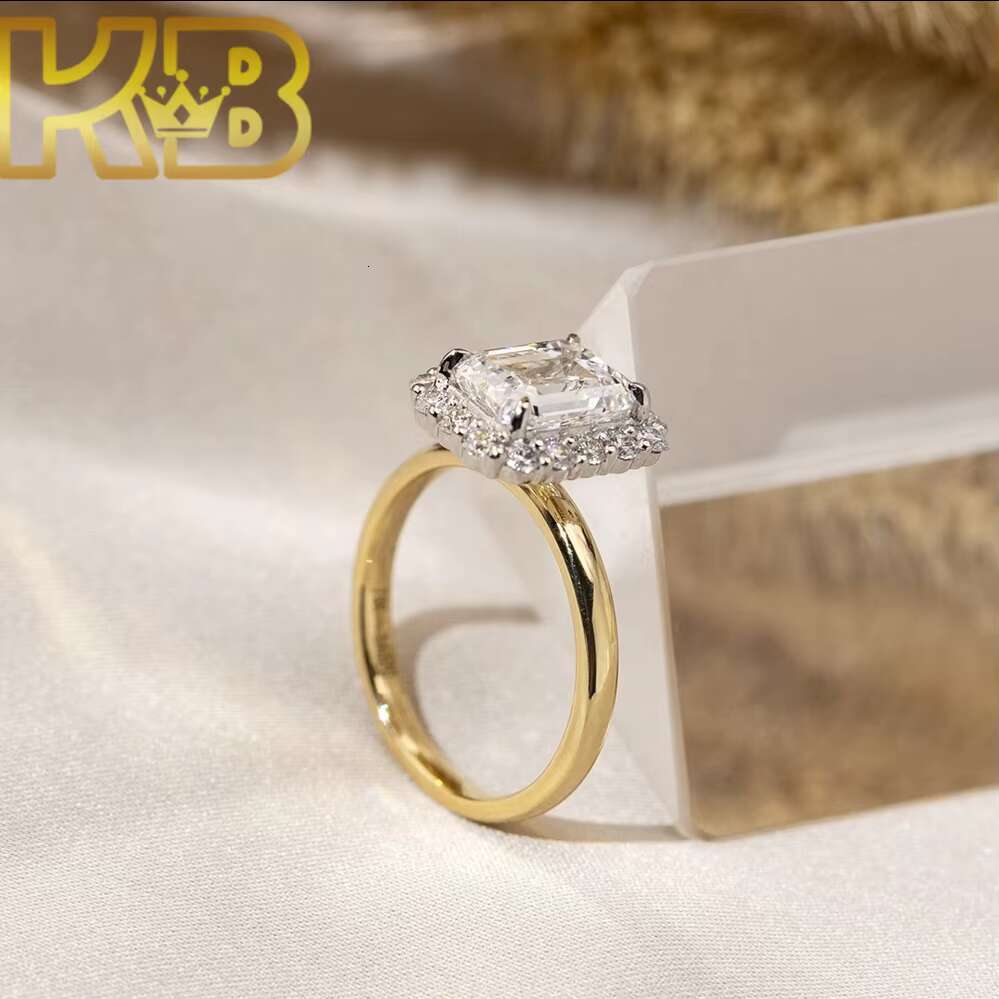 IGI Certified HPHT CVD Lab Grown Round Cut Diamond 2 Carats Jewelry Engagement Wedding Ring for Women