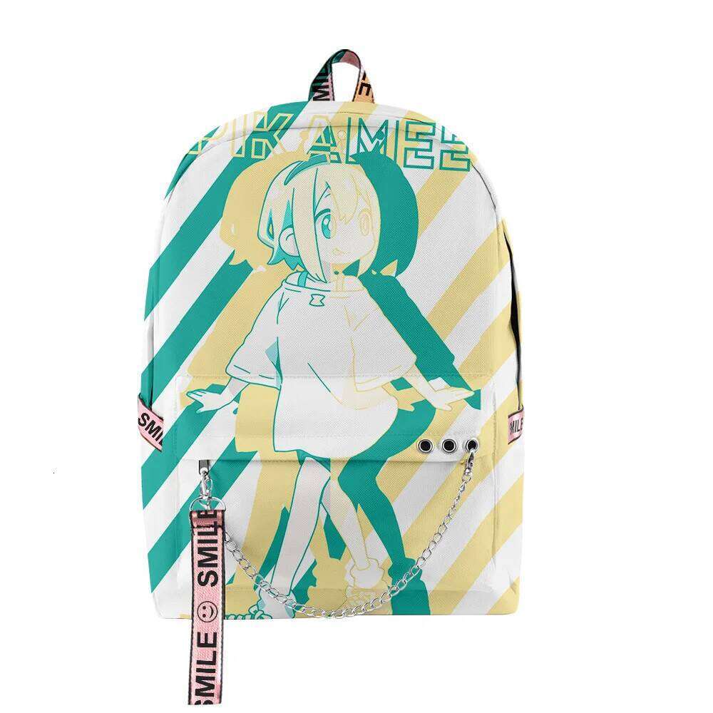 Fashion Novelty Pikamee Anime 3D Print Student School Bags Unisex Oxford Waterproof Notebook multifunction Travel Backpacks