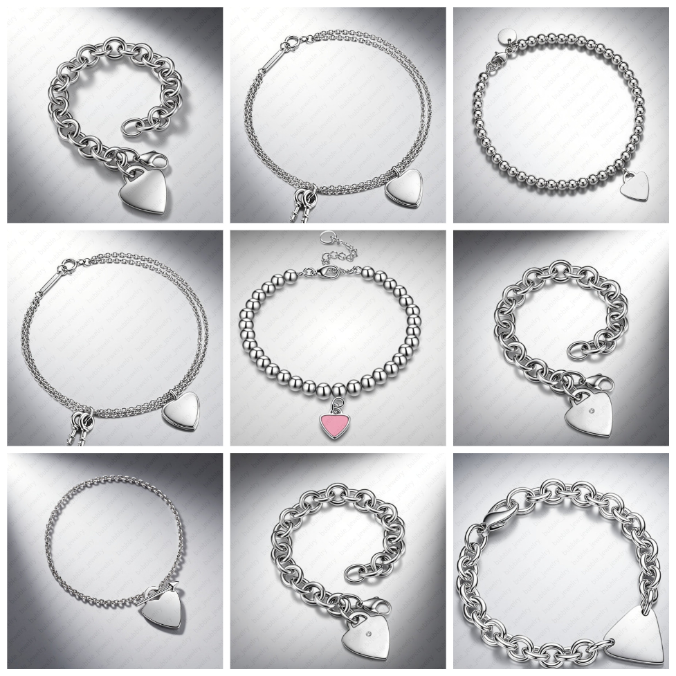 heart bracelet 925 sterling silver jewelry designer bracelets gothic sterling silver 925 double heart charm key arrow bracelet designer charms womens bracelete